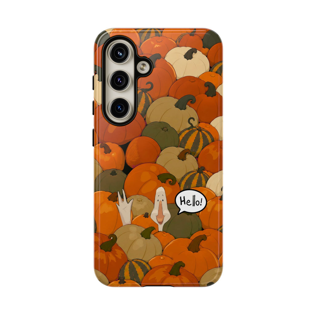 Pumpkin Goose - Phone Case