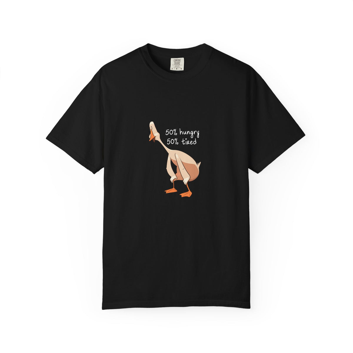 50% hungry 50% tired - tee