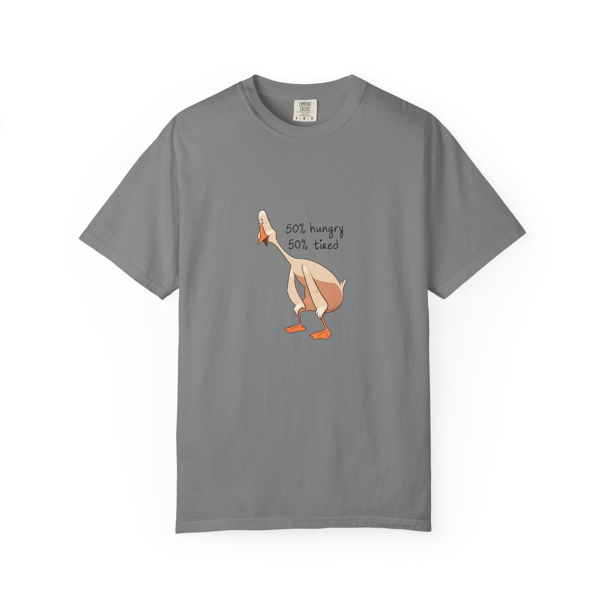50% hungry 50% tired - tee
