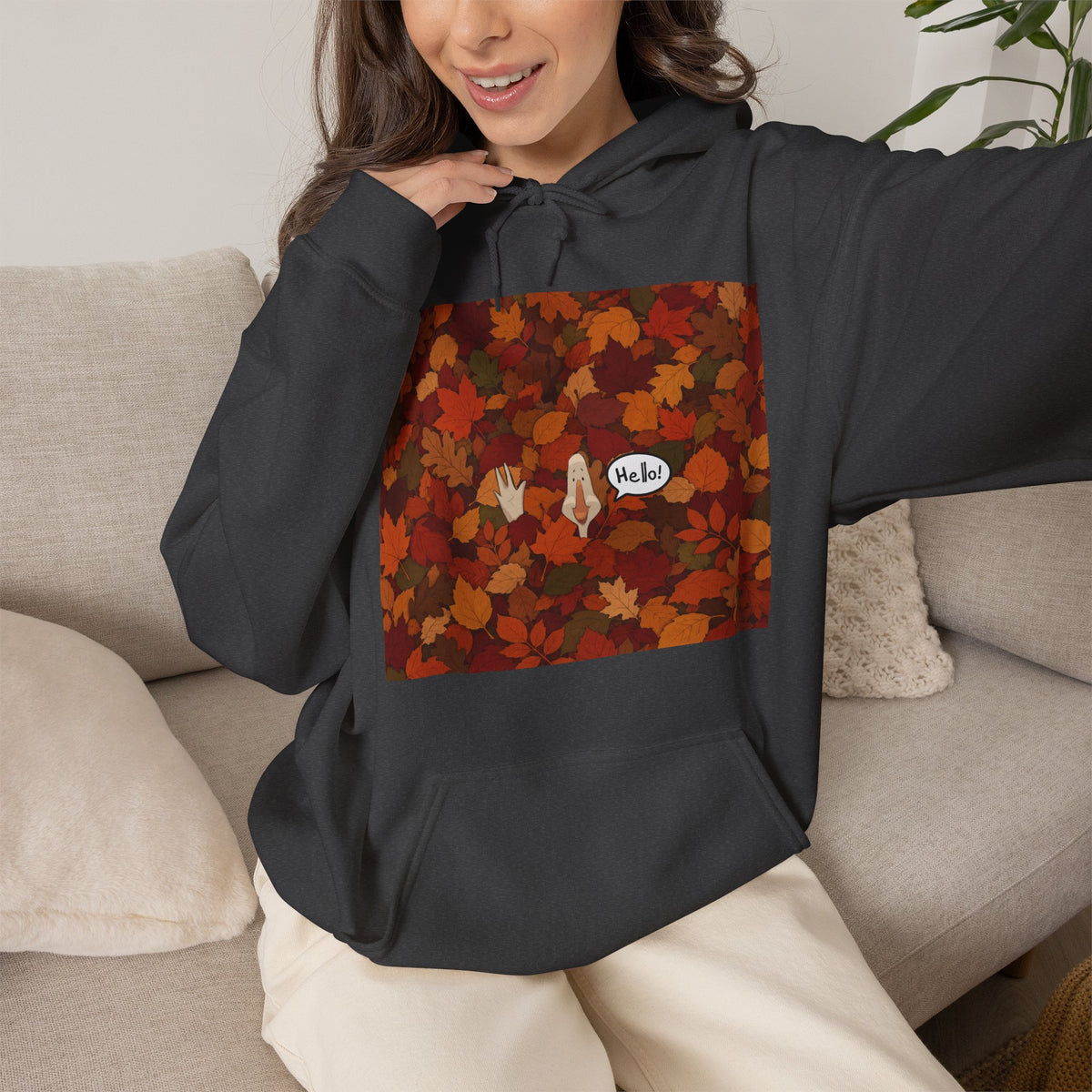 Autumn goose -  Hoodie