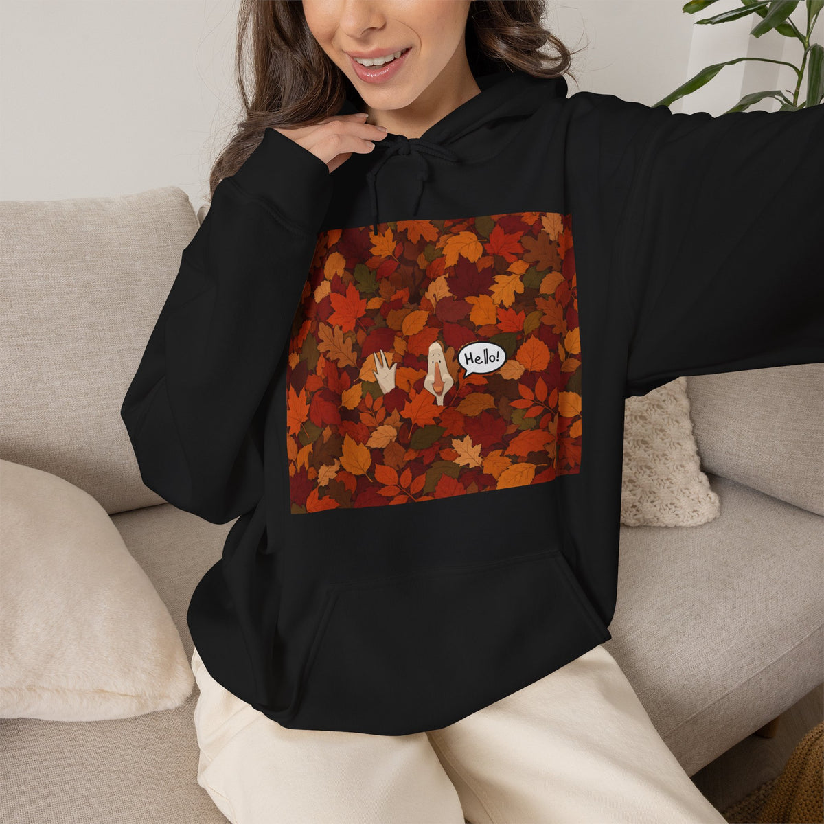 Autumn goose -  Hoodie