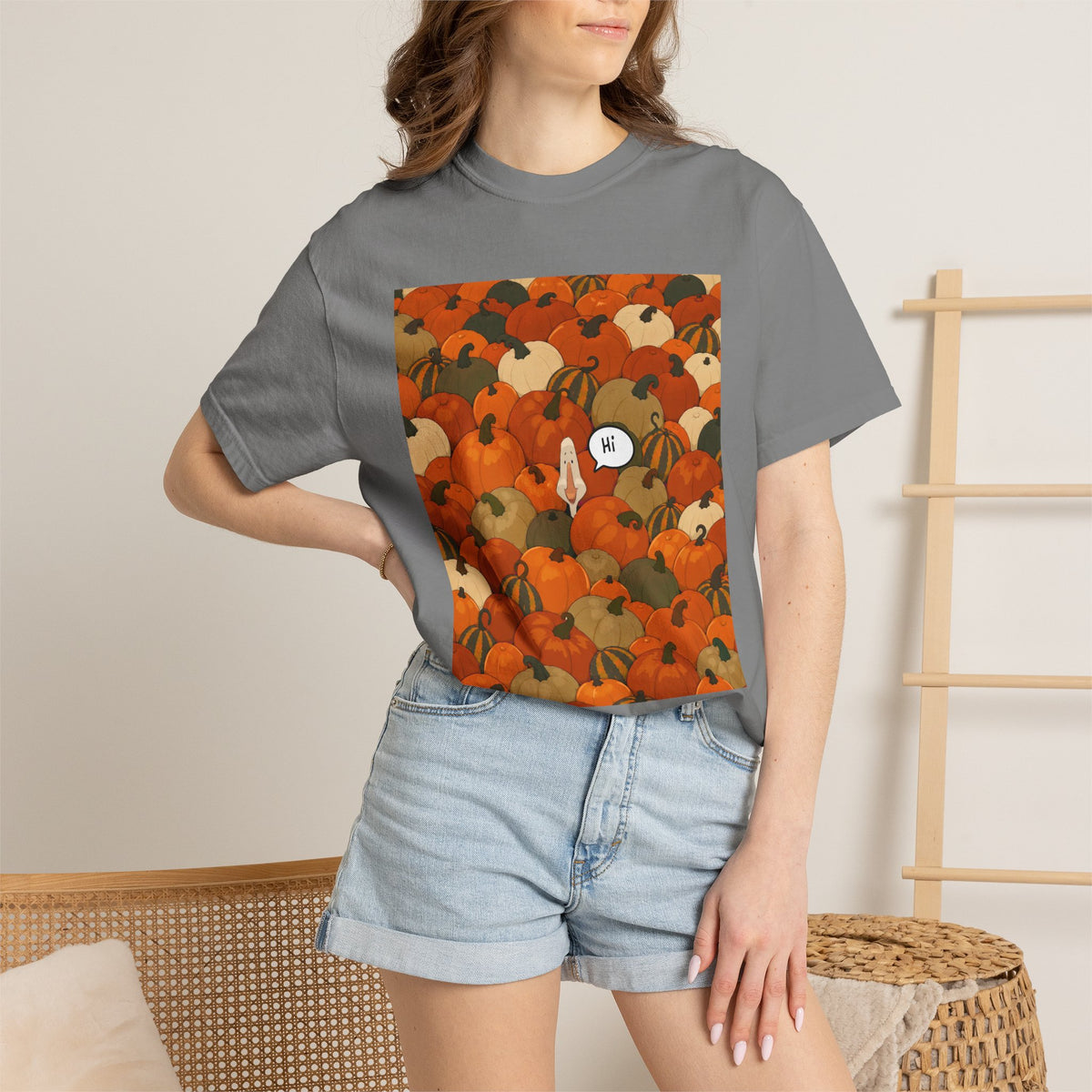 Pumpkin Goose - tee