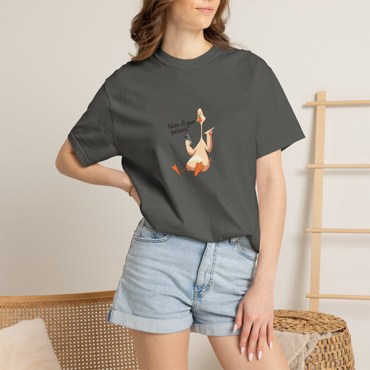 None of your business, goose - tee
