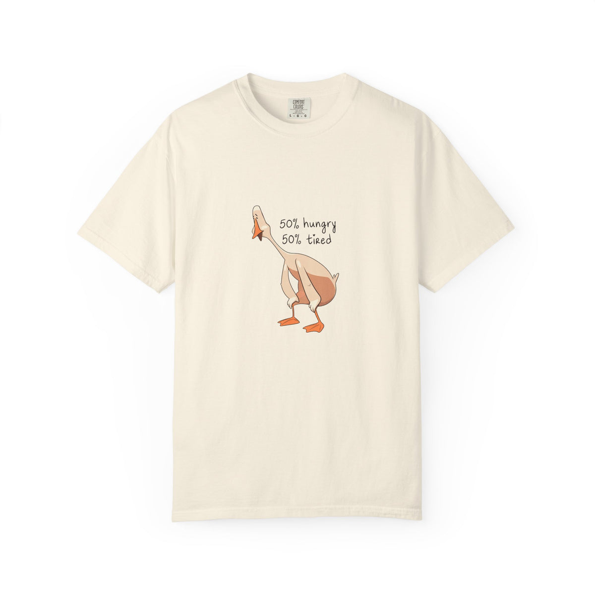 50% hungry 50% tired - tee