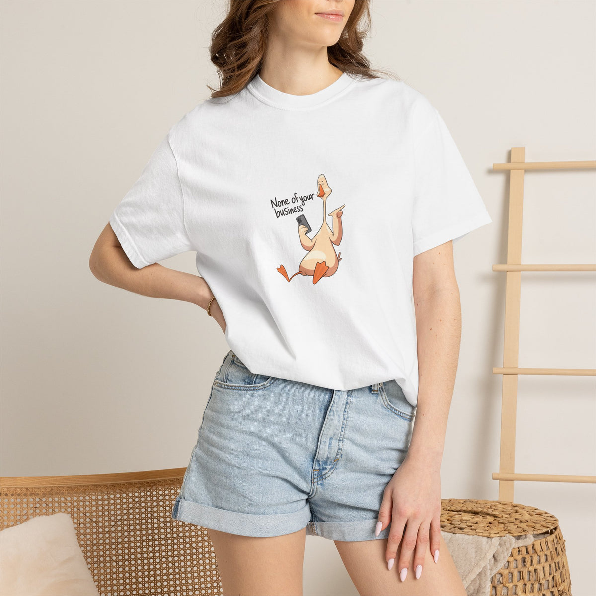 None of your business, goose - tee