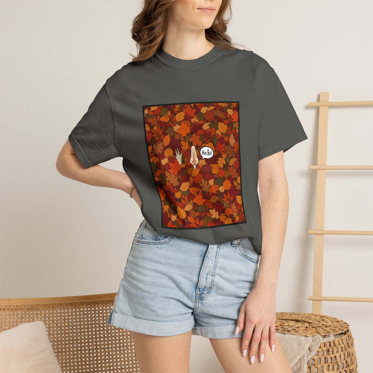 Autumn leaves Goose - tee