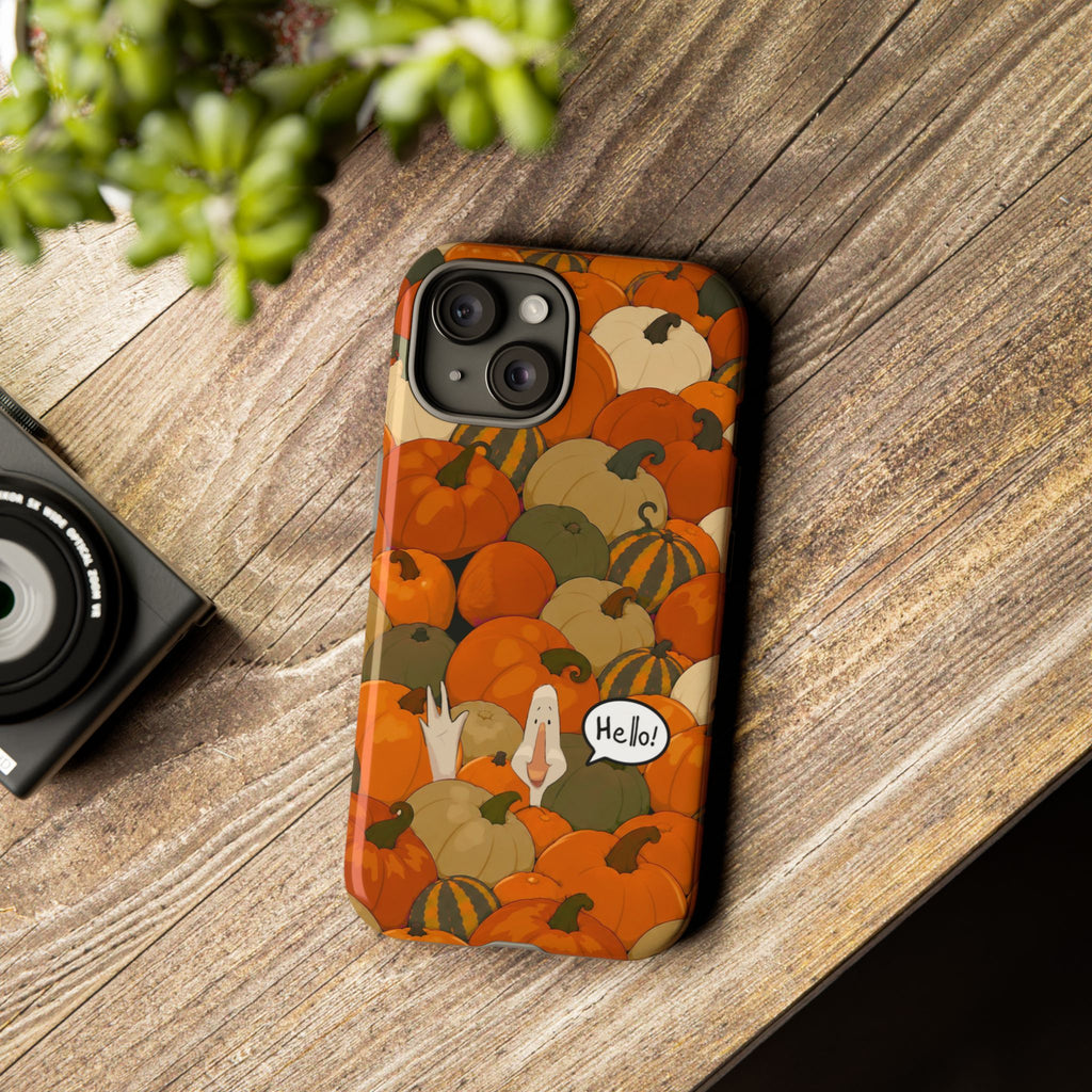 Pumpkin Goose - Phone Case