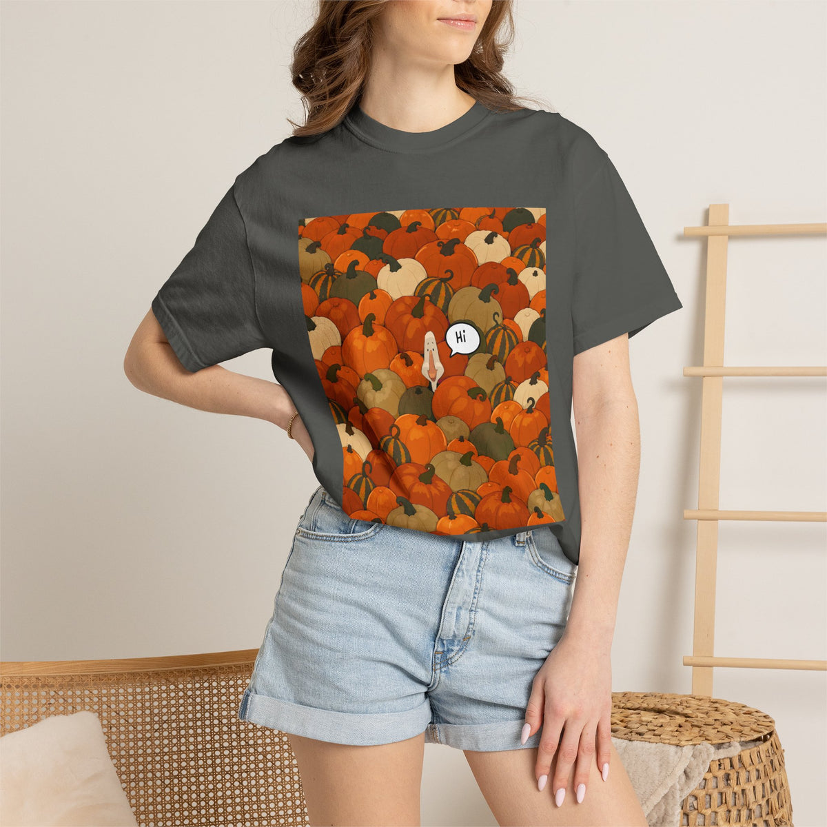 Pumpkin Goose - tee
