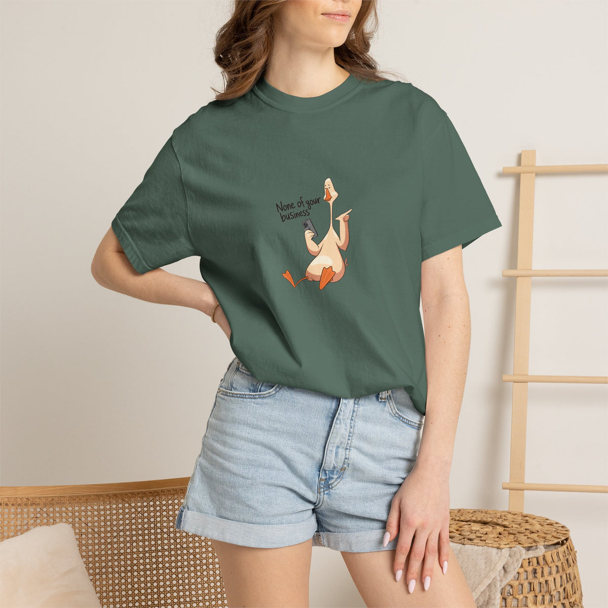 None of your business, goose - tee