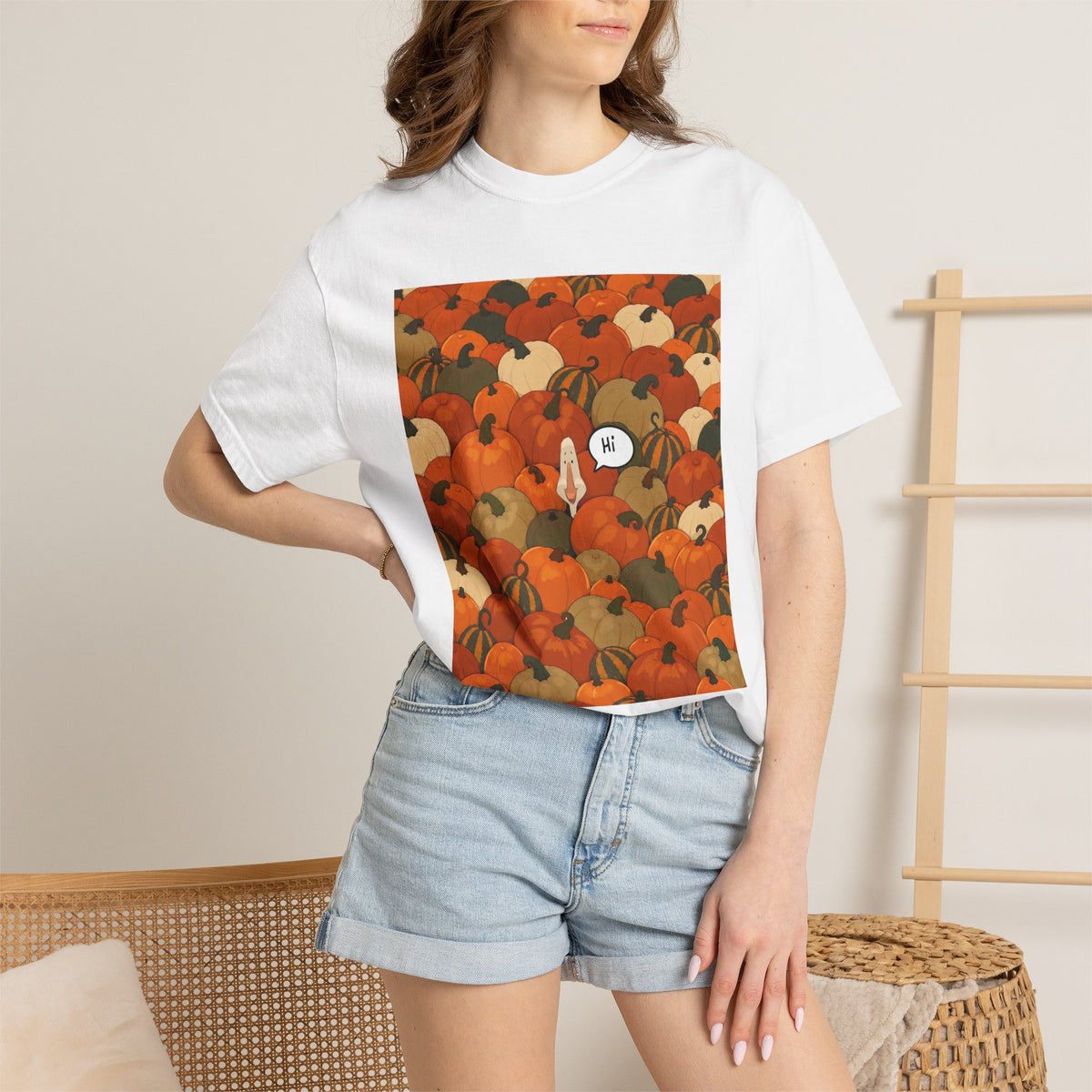 Pumpkin Goose - tee