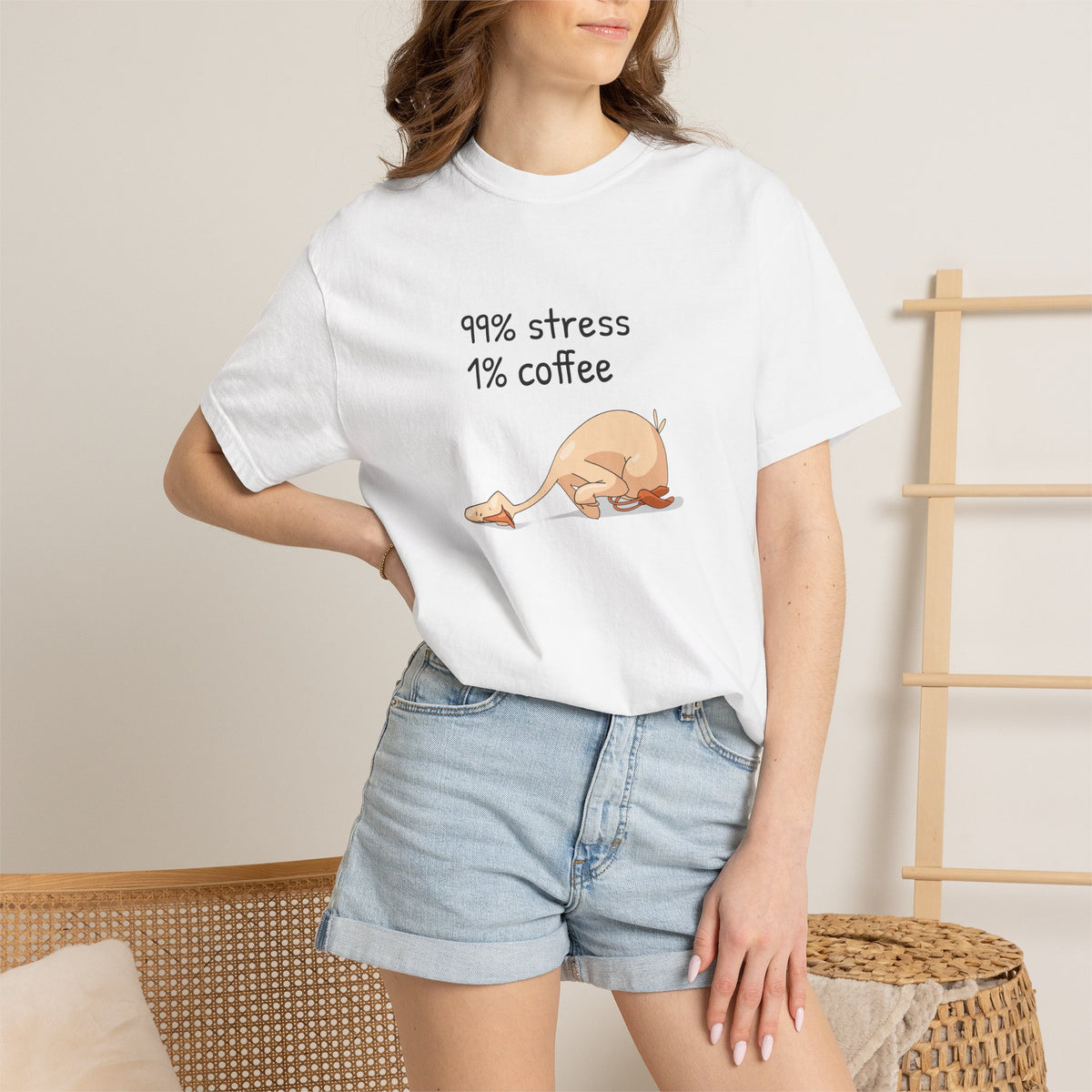 99% stress, 1% coffee - tee