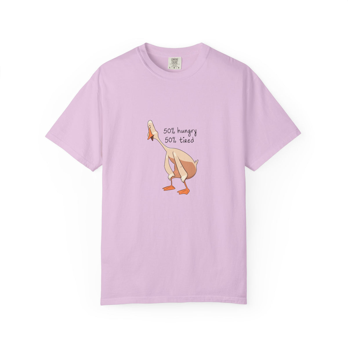 50% hungry 50% tired - tee