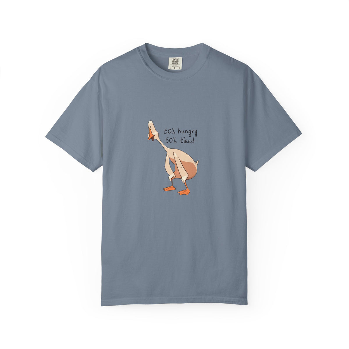 50% hungry 50% tired - tee