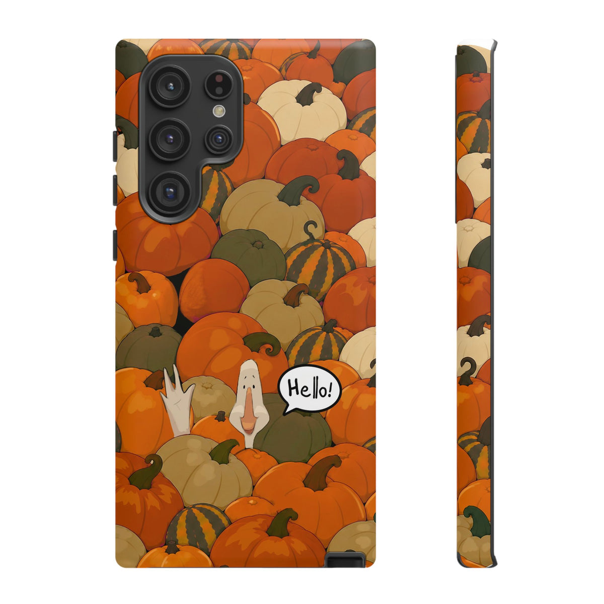 Pumpkin Goose - Phone Case