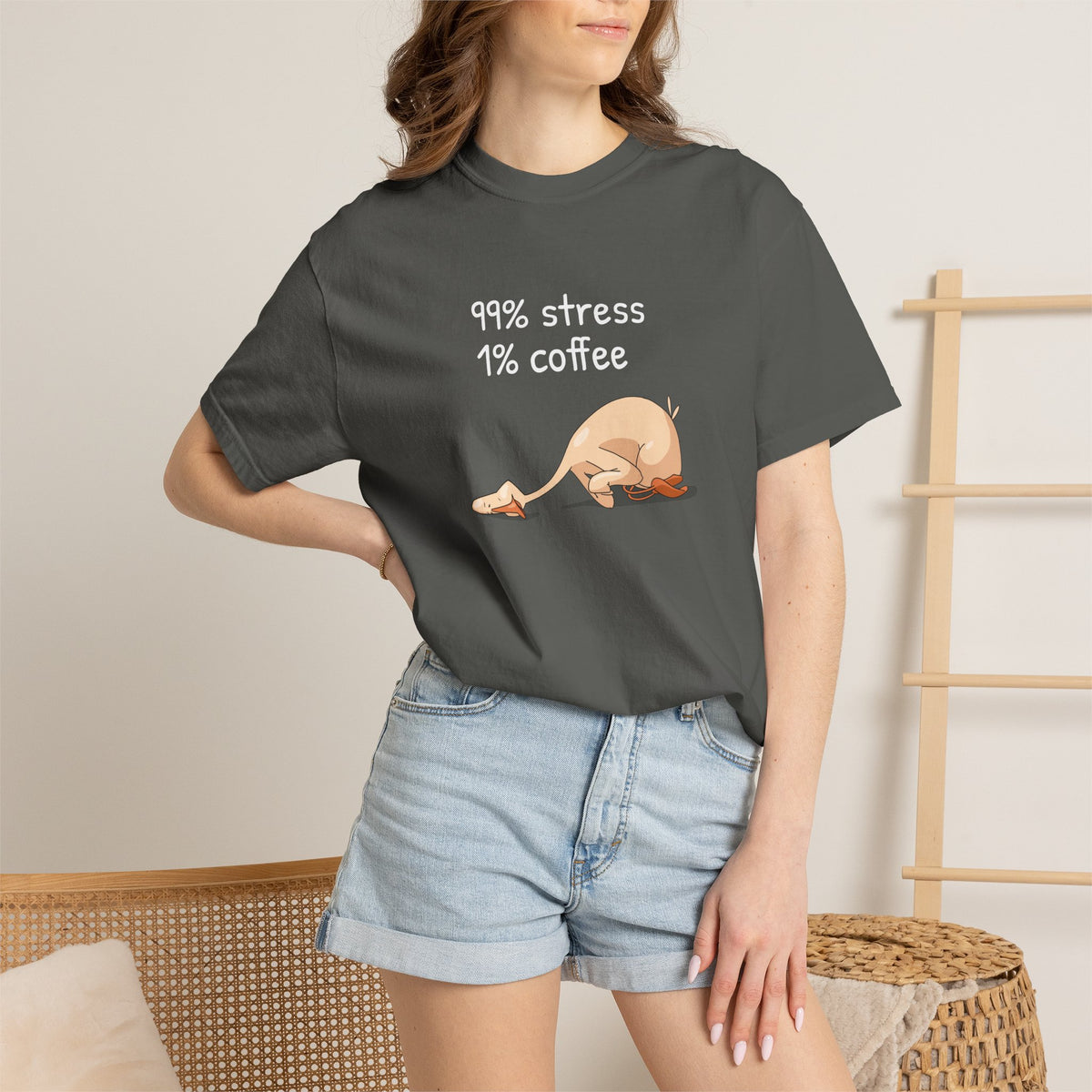99% stress, 1% coffee - tee
