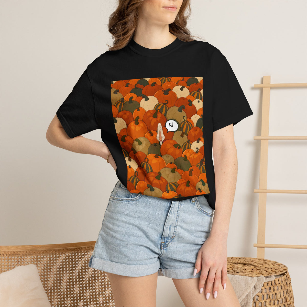 Pumpkin Goose - tee