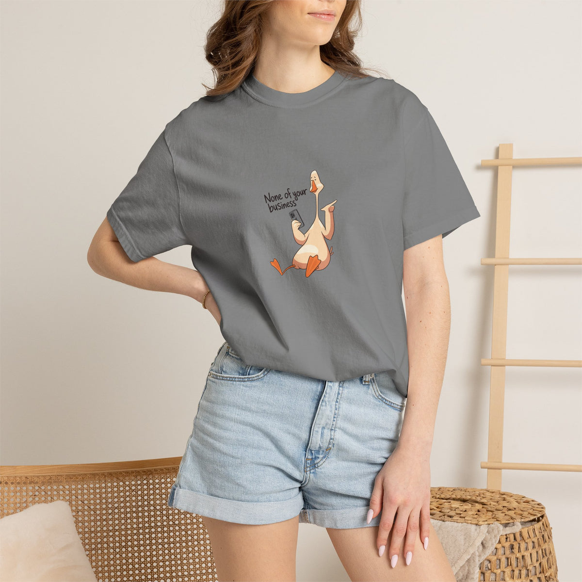 None of your business, goose - tee